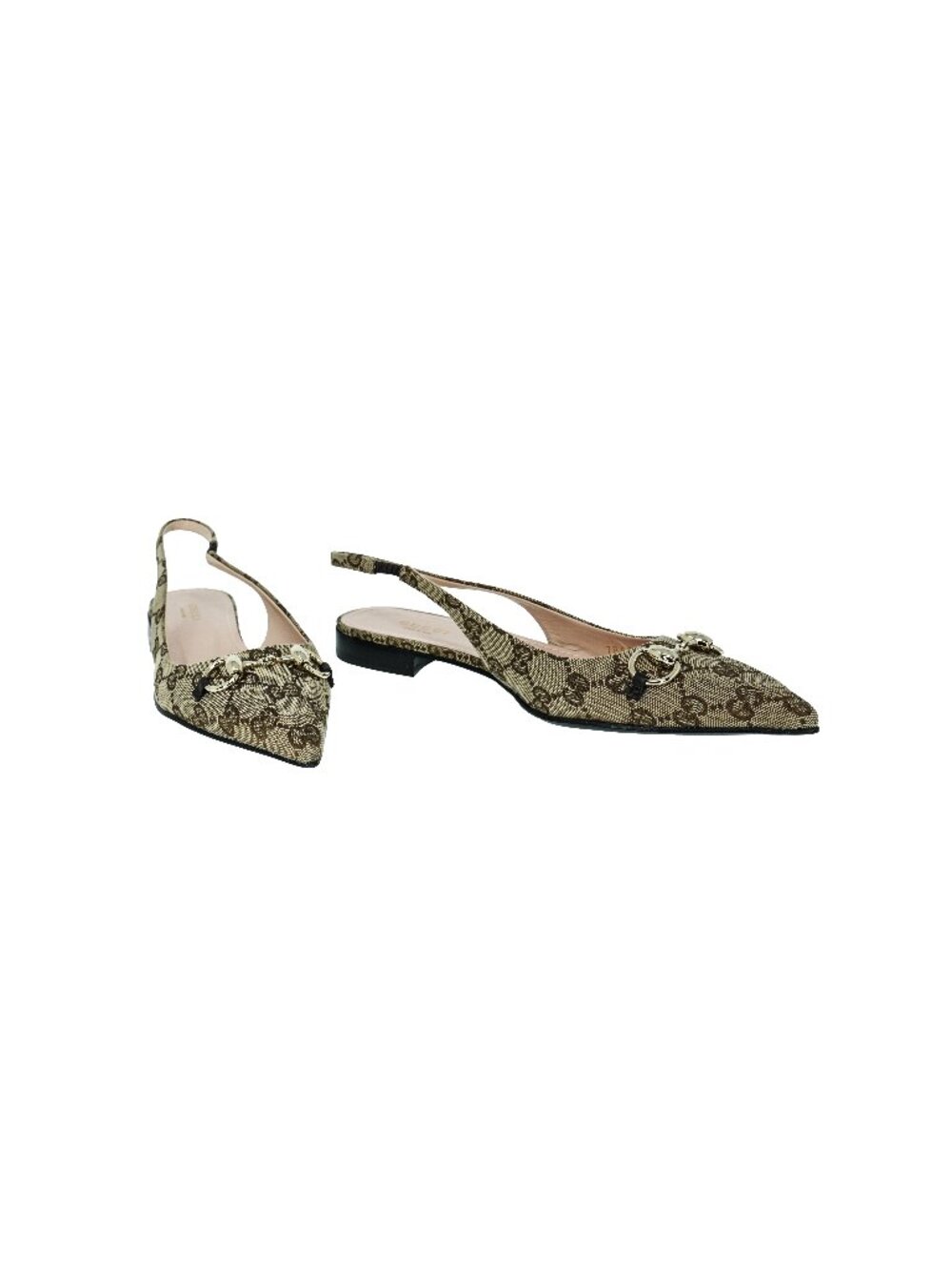 Gucci Original GG Horsebit Slingback